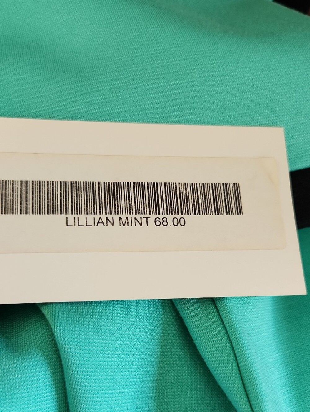 🌿 Rock Steady Mint and Black Collar Pinup Wiggle Pencil Dress SZ M - Picture 13 of 13